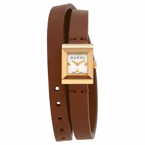 Gucci YA128521 G-Frame Ladies Quartz Watch