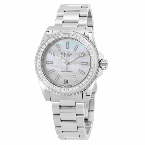 Gucci YA136406 Dive Ladies Quartz Watch