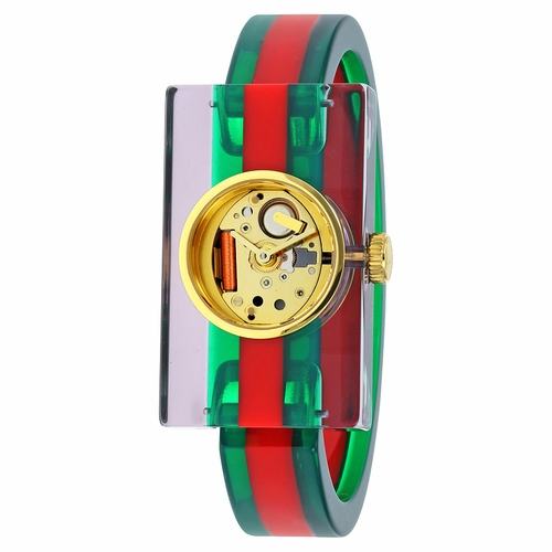 Gucci YA143503 Plexiglas Ladies Quartz Watch