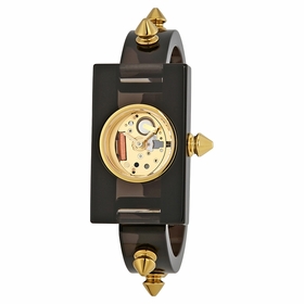 Gucci YA143509 Studded Plexiglass Ladies Quartz Watch