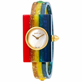 Gucci YA143520 Plexiglas Ladies Quartz Watch