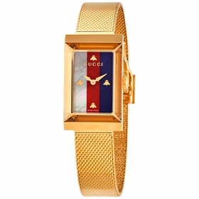 Gucci YA147410 G-Frame Ladies Quartz Watch