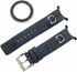 Gucci YFA50003 U-Play Kit 129 Medium Slate Blue Ostrich Paw Watch Strap and Matching Bezel