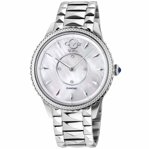 GV2 by Gevril 11700-424 Siena Ladies Quartz Watch