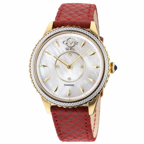 GV2 by Gevril 11702-525.E Siena Ladies Quartz Watch