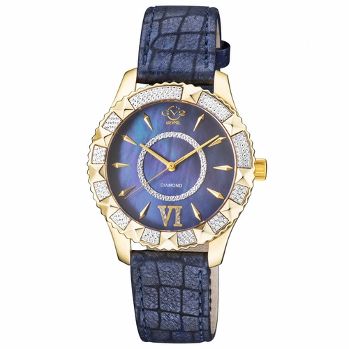 GV2 by Gevril 11715-424C Venice Ladies Quartz Watch