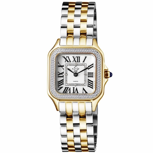 GV2 by Gevril 12113B Milan Ladies Quartz Watch