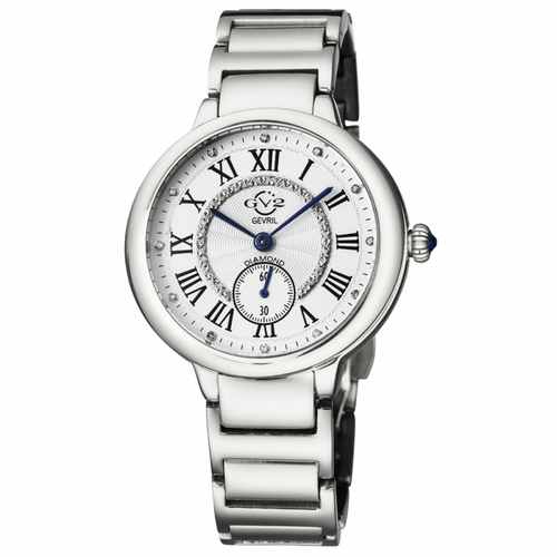 GV2 by Gevril 12200B Rome Ladies Quartz Watch