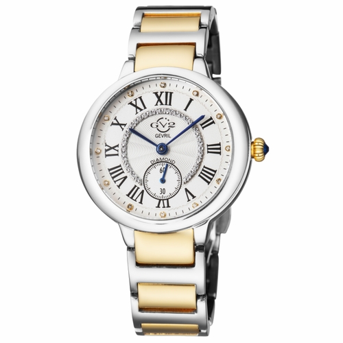 GV2 by Gevril 12203B Rome Ladies Quartz Watch