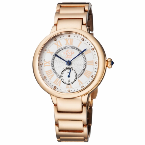 GV2 by Gevril 12209B Rome Ladies Quartz Watch