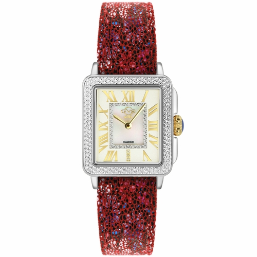 GV2 by Gevril 12304F Padova Floral Ladies Quartz Watch
