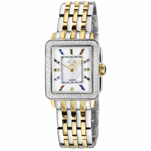 GV2 by Gevril 12334B Padova Gemstone Ladies Quartz Watch