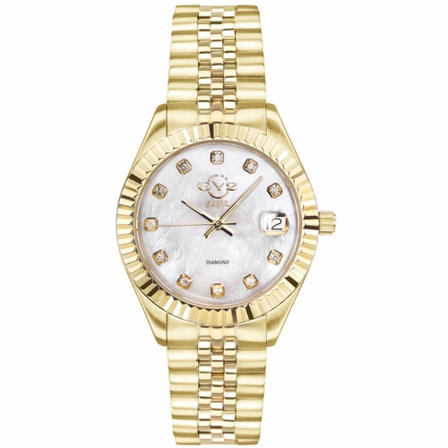 GV2 by Gevril 12402 Naples Ladies Quartz Watch