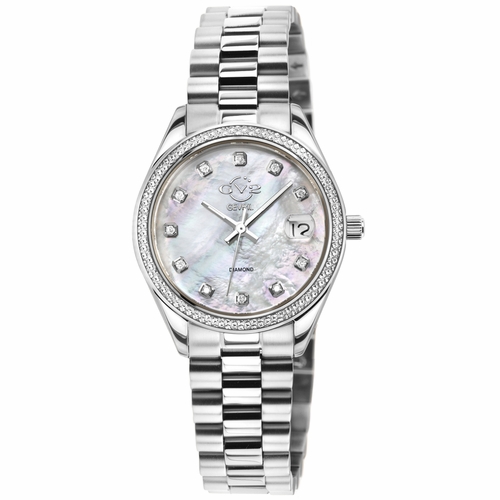 GV2 by Gevril 12425B Turin Ladies Quartz Watch