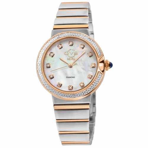 GV2 by Gevril 12443B Sorrento Ladies Quartz Watch