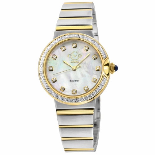 GV2 by Gevril 12444B Sorrento Ladies Quartz Watch