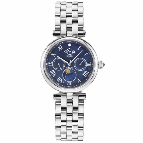 GV2 by Gevril 12502B Florence Ladies Quartz Watch