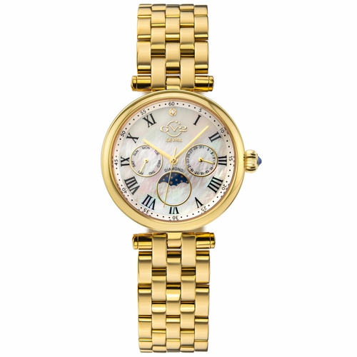 GV2 by Gevril 12503B Florence Ladies Quartz Watch