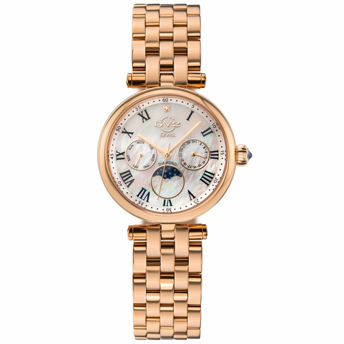 GV2 by Gevril 12504B Florence Ladies Quartz Watch