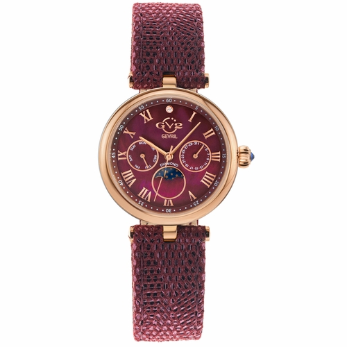 GV2 by Gevril 12507 Florence Ladies Quartz Watch