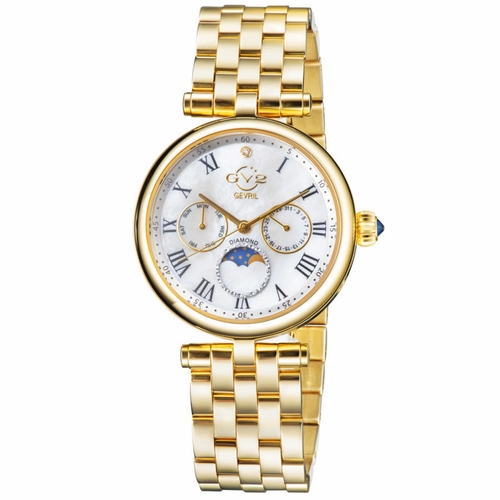 GV2 by Gevril 12513 Florence Ladies Quartz Watch