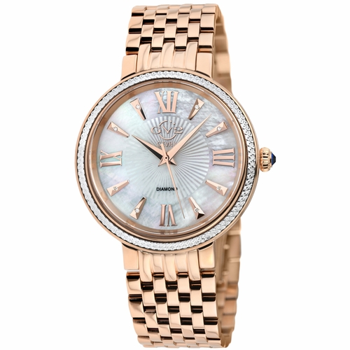 GV2 by Gevril 12533 Genoa Ladies Quartz Watch