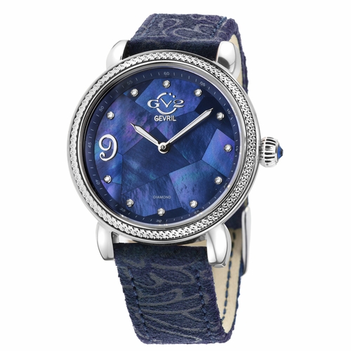 GV2 by Gevril 12603F Ravenna Floral Ladies Quartz Watch