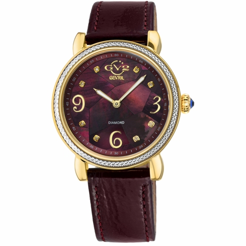 GV2 by Gevril 12614 Ravenna Ladies Quartz Watch