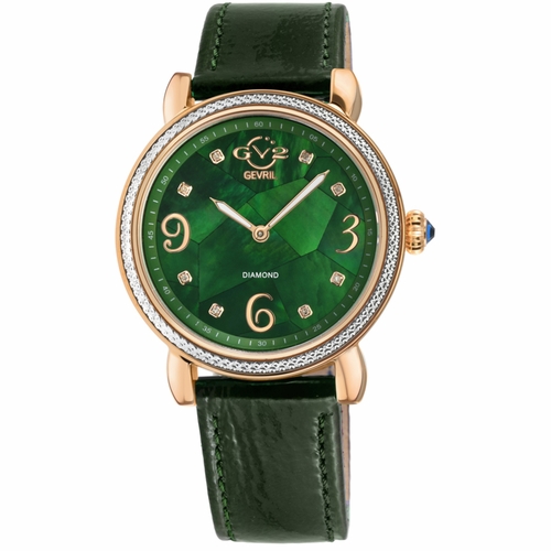 GV2 by Gevril 12616 Ravenna Ladies Quartz Watch