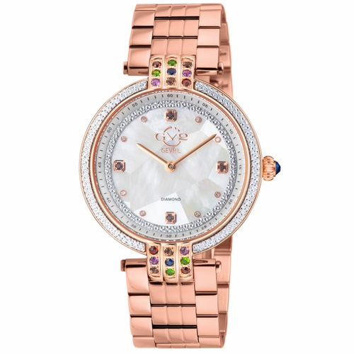 GV2 by Gevril 12805B Matera Ladies Quartz Watch