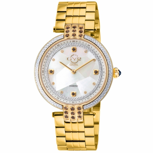 GV2 by Gevril 12808B Matera Ladies Quartz Watch