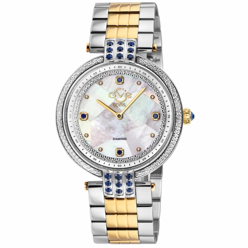 GV2 by Gevril 12809B Matera Ladies Quartz Watch