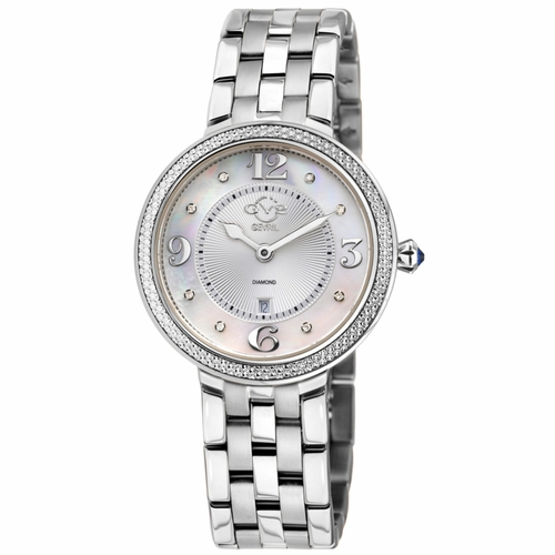 GV2 by Gevril 12905B Verona Ladies Quartz Watch