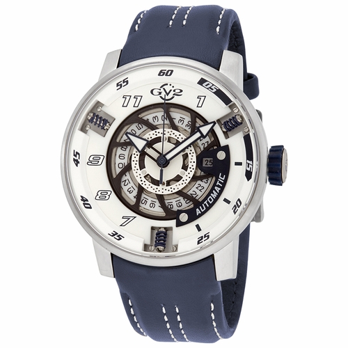 GV2 by Gevril 1301 Motorcycle Mens Automatic Watch