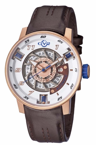 GV2 by Gevril 1302 Motorcycle Sport Mens Automatic Watch