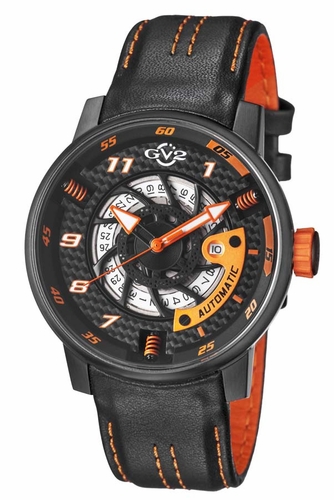 GV2 by Gevril 1304 Motorcycle Sport Mens Automatic Watch