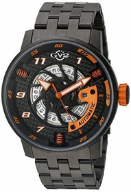 GV2 by Gevril 1304B Motorcycle Mens Automatic Watch
