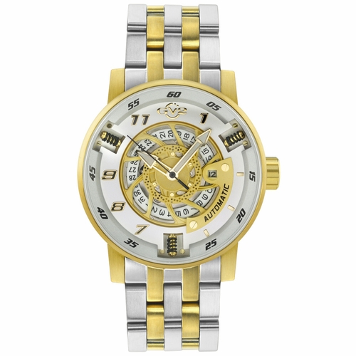 GV2 by Gevril 1306B Motorcycle Sport Mens Automatic Watch