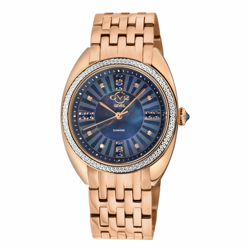 GV2 by Gevril 13104B Palermo Ladies Quartz Watch