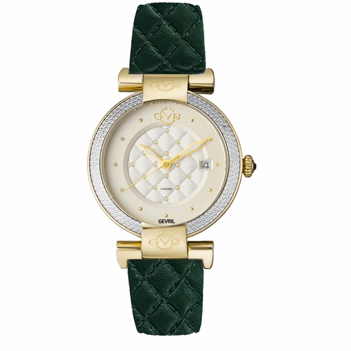 GV2 by Gevril 1501-V6 Berletta Vegan Ladies Quartz Watch
