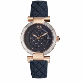 GV2 by Gevril 1509-V3 Berletta Vegan Ladies Quartz Watch