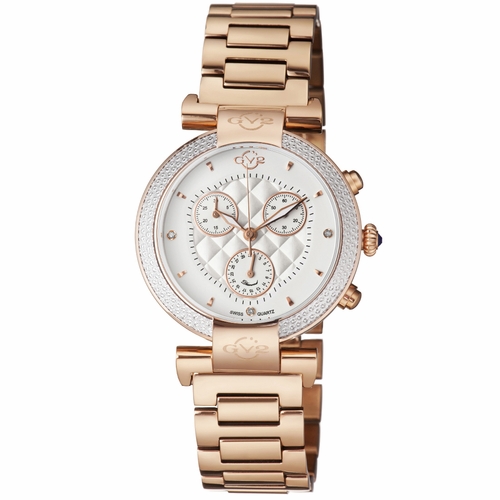 GV2 by Gevril 1552 Berletta Ladies Chronograph Quartz Watch