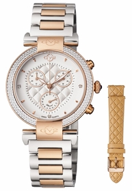 GV2 by Gevril 1553 Berletta Ladies Chronograph Quartz Watch