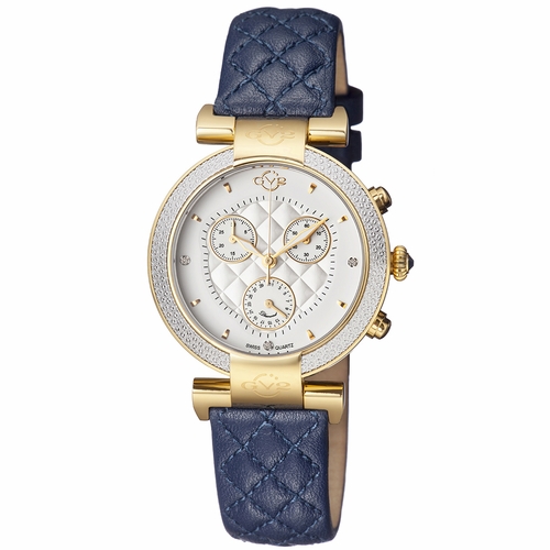 GV2 by Gevril 1554 Berletta Ladies Chronograph Quartz Watch