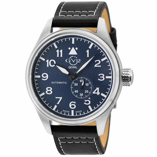 GV2 by Gevril 18002 Aeronautica Mens Automatic Watch
