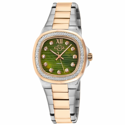 GV2 by Gevril 18207B Potente Ladies Quartz Watch
