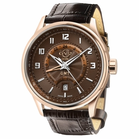 GV2 by Gevril 42305 Giromondo Mens Quartz Watch