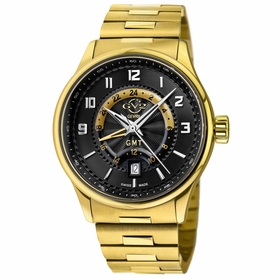 GV2 by Gevril 42306B Giromondo Mens Quartz Watch