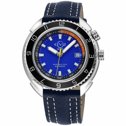 GV2 by Gevril 42401.L3 Squalo Mens Automatic Watch