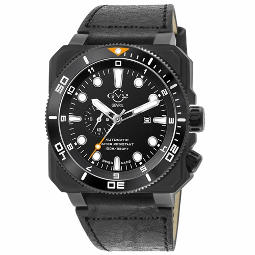 GV2 by Gevril 4554 XO Submarine Mens Automatic Watch